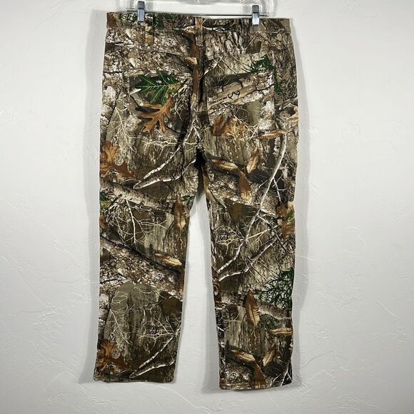 🔥🔥 Camo REALTREE EDGE Hunting Denim Jeans Pants Men Size 34x30 - PERFECT!!! - Picture 7 of 10